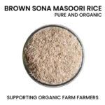 BROWN SONA MASOORI RICE  250 GM