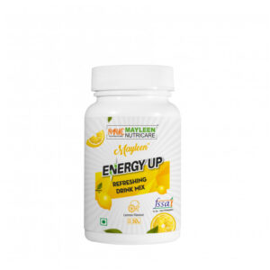 Mayleen EnergyUp Refreshing Drink Mix – Lemon Flavour 50g | Metabolism Booster | Low-Calorie Energy Drink