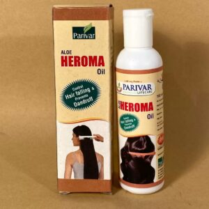 Parivar Heroma Hair Oil – Ayurvedic Hair Fall & Dandruff Treatment | Strengthens Roots & Promotes Hair Growth
