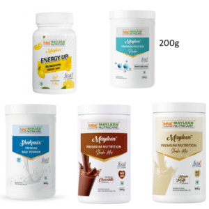 Digestion Support Combo – Protein, Chocolate Shake, Milk Powder, Energy Lemon & Healthy Kulfi
