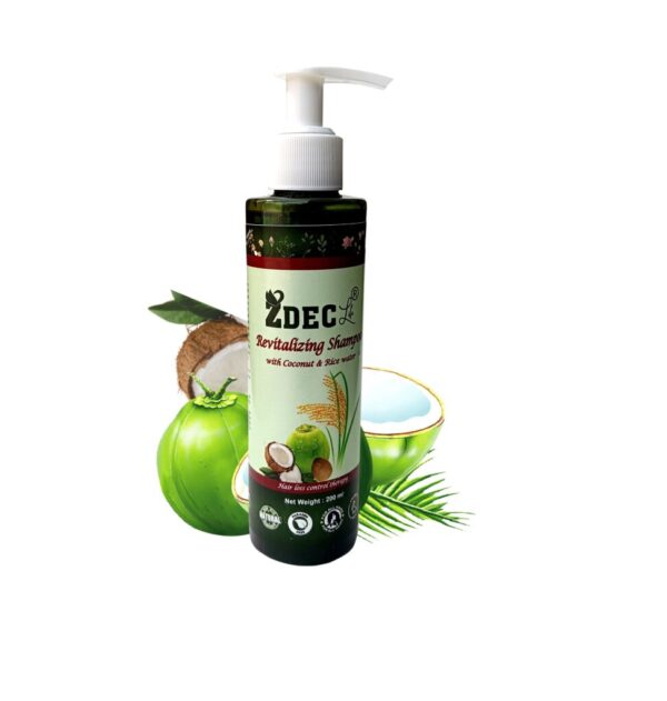 ZDeclife Revitalizing Shampoo for Hair Fall Control and Scalp Health
